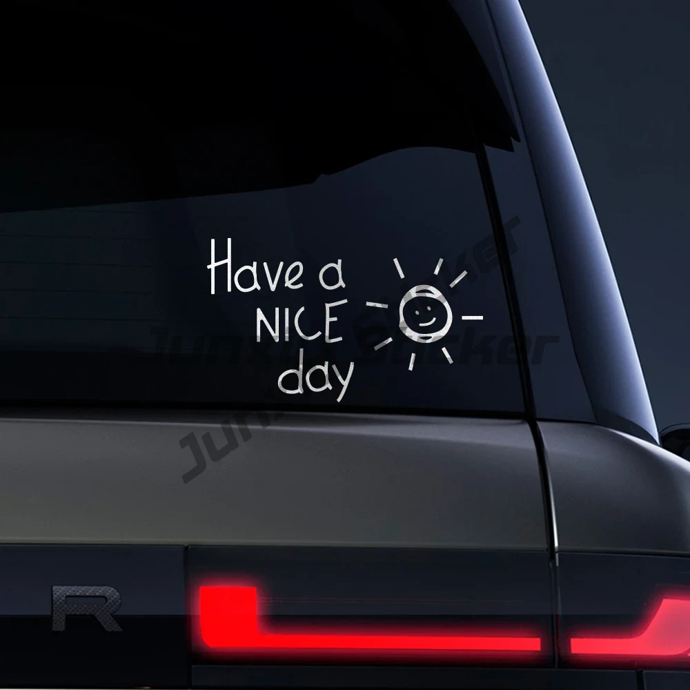 Laptop Accessories To Have - Adesivi per auto Have A Nice