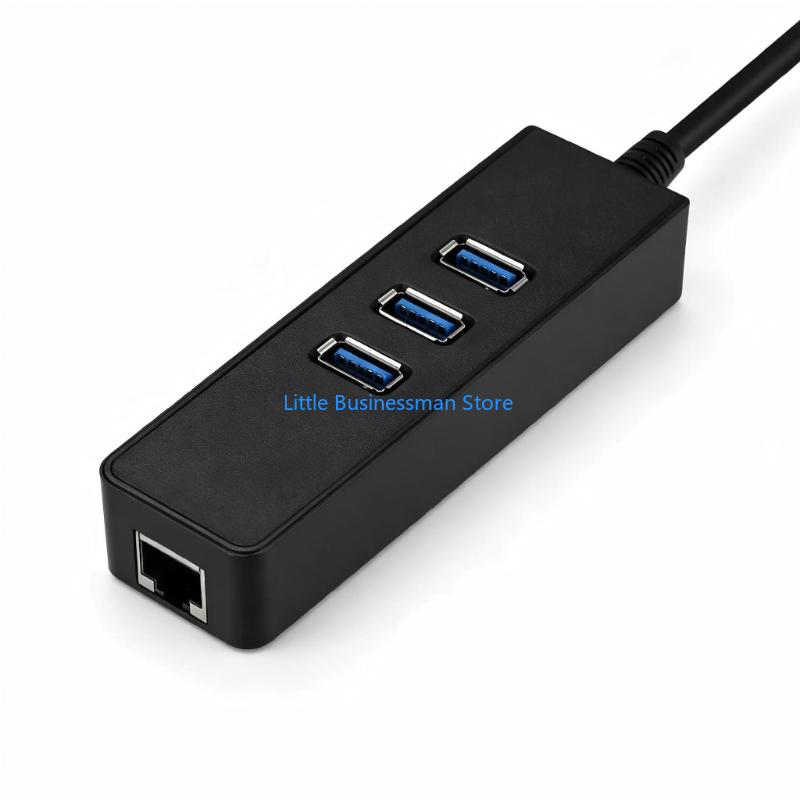 Laptop Accessories That You Need - Adattatore Ethernet USB con tre prese