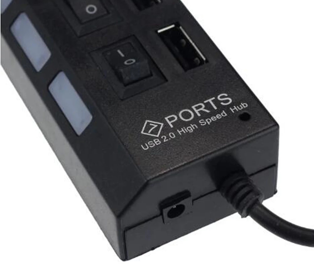 Splitter hub USB 2.0 a 7 porte - Laptop Office Accessories recensione e prezzo